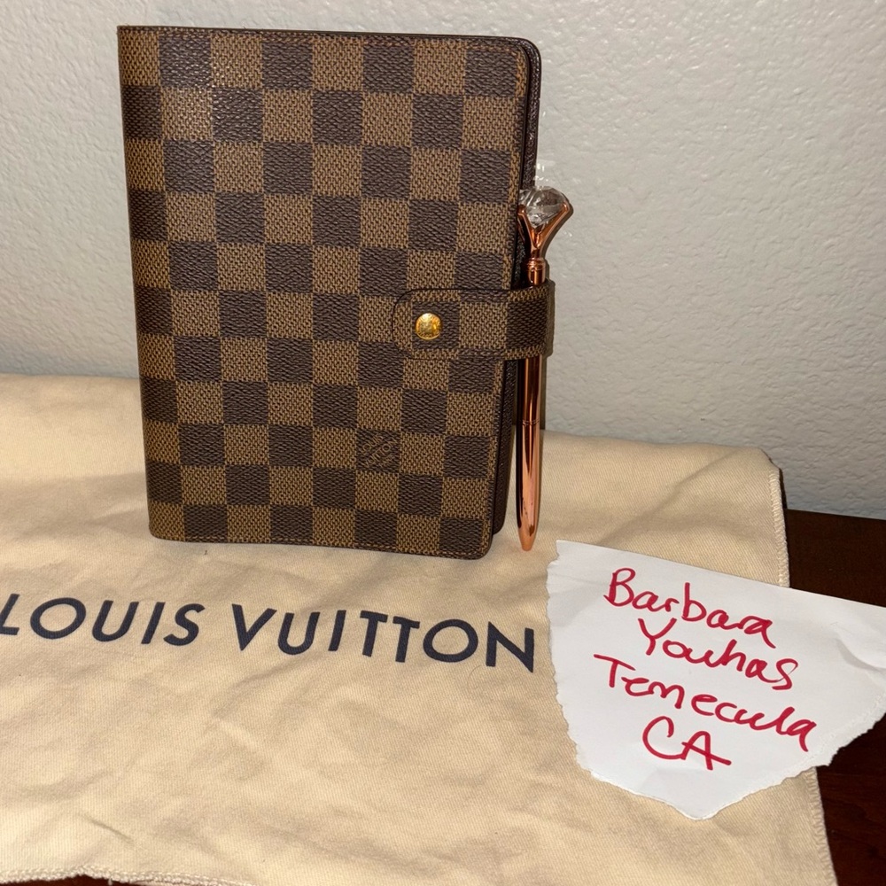 Louis Vuitton Agenda MM Damier Ebene